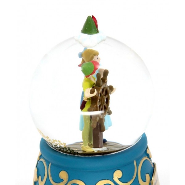 Disney Peter Pan's Flight With Wendy Musical Snow Globe