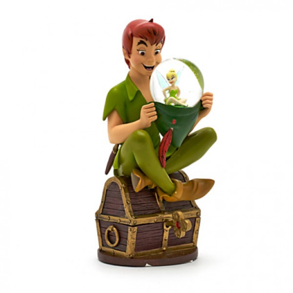 Peter Pan Musical Snow Globe Figurine