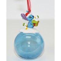 Disney Stitch Christmas Bauble Ornament, Disneyland Paris