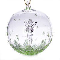 Tinker Bell Colour Crystal Christmas bauble, by Arribas, Disneyland Paris