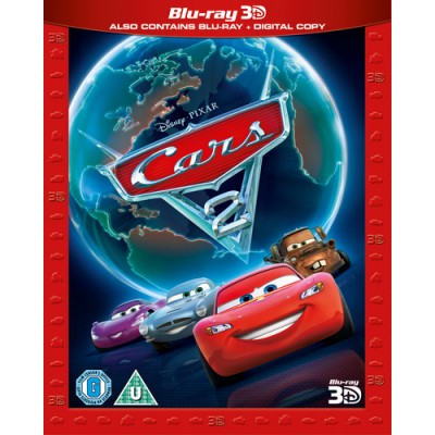 Cars 2 Blu ray 3D Blu ray New Sealed