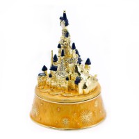 Disneyland Paris Castle trinket box with Swarovski Crystals, by Arribas