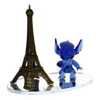 Stitch Parisian with Eiffel Tower in glass, Arribas Collection