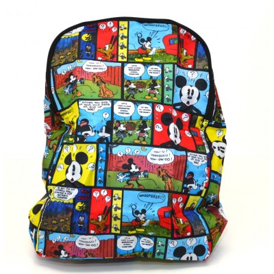 Mickey Mouse comic Foldaway Backpack Disneyland Paris