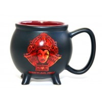 Evil Queen in red Cauldron Mug, Disneyland Paris Original