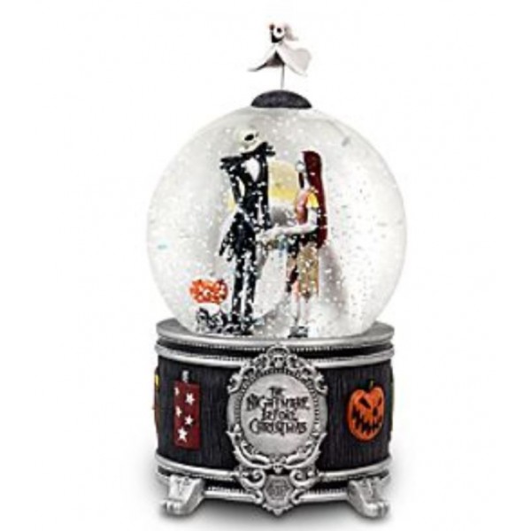 Sally and Jack The Nightmare Before Christmas Snow Globe