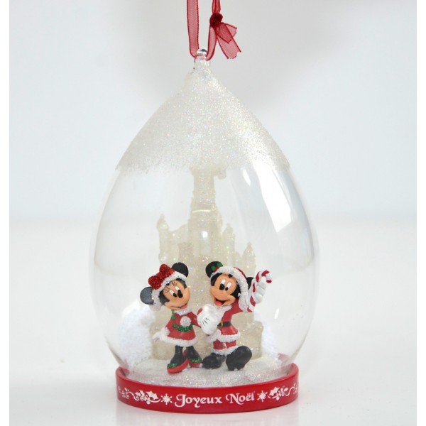 minnie and mickey christmas ornaments