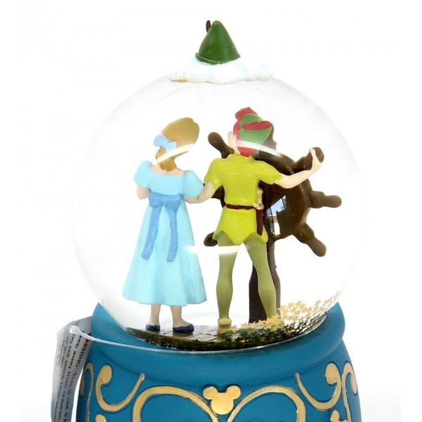 Disney Peter Pan's Flight with Wendy Musical Snow Globe