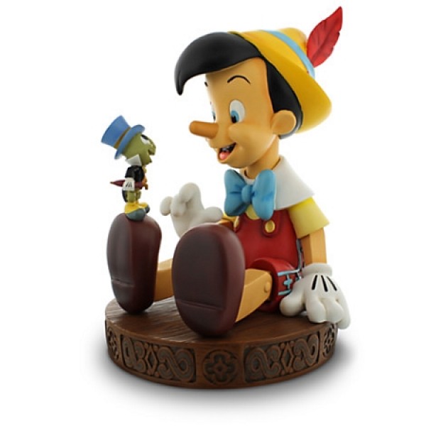 Disney Traditions - Figurine Pinocchio et Jiminy Cricket