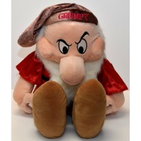 Grumpy large soft toy from "Snow White", very rare